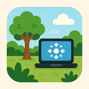 icon_nature_laptop_technical icon preview