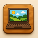 icon_nature_laptop_wooden icon preview
