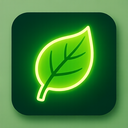 icon_nature_leaf_glow_effect icon preview