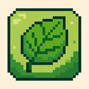 icon_nature_leaf_pixel_art icon preview