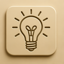 icon_nature_light_bulb_embossed icon preview