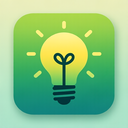 icon_nature_light_bulb_gradient icon preview