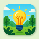 icon_nature_light_bulb_modern icon preview
