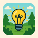 icon_nature_light_bulb_technical icon preview