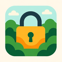 icon_nature_lock_abstract icon preview