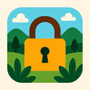 icon_nature_lock_bold icon preview