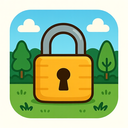 icon_nature_lock_cartoon icon preview