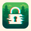 icon_nature_lock_digital_glitch icon preview