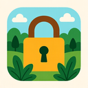 icon_nature_lock_filled icon preview