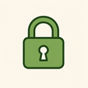 icon_nature_lock_minimalist icon preview