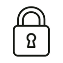 icon_nature_lock_outline icon preview