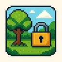 icon_nature_lock_pixel_art icon preview