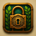 icon_nature_lock_steampunk icon preview