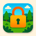 icon_nature_lock_vibrant_colors icon preview