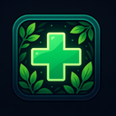 icon_nature_medical_cross_cyberpunk icon preview