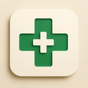 icon_nature_medical_cross_elegant icon preview