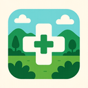 icon_nature_medical_cross_flat_design icon preview