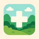 icon_nature_medical_cross_flat_pastel icon preview