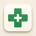 icon_nature_medical_cross_minimalist icon preview
