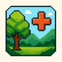 icon_nature_medical_cross_pixel_art icon preview