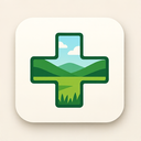 icon_nature_medical_cross_thin icon preview
