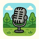 icon_nature_microphone_cartoon icon preview