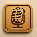 icon_nature_microphone_embossed icon preview