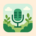icon_nature_microphone_flat_pastel icon preview