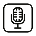 icon_nature_microphone_monochrome icon preview