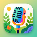 icon_nature_microphone_vibrant_colors icon preview