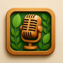 icon_nature_microphone_wooden icon preview