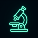 icon_nature_microscope_neon icon preview
