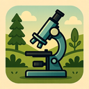 icon_nature_microscope_retro icon preview