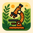 icon_nature_microscope_tribal icon preview