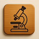 icon_nature_microscope_wooden icon preview