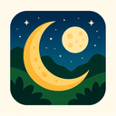 icon_nature_moon_bold icon preview