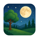 icon_nature_moon_filled icon preview