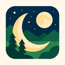 icon_nature_moon_geometric icon preview
