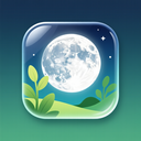 icon_nature_moon_glassy icon preview