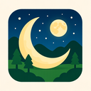 icon_nature_moon_modern icon preview