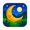 icon_nature_moon_vibrant_colors icon preview