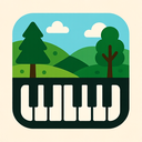 icon_nature_piano_bold icon preview