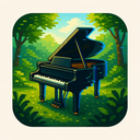 icon_nature_piano_digital_glitch icon preview