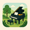icon_nature_piano_elegant icon preview