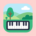 icon_nature_piano_flat_pastel icon preview