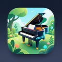 icon_nature_piano_futuristic icon preview