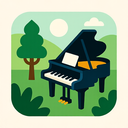 icon_nature_piano_geometric icon preview
