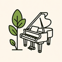icon_nature_piano_line_art icon preview