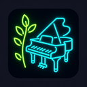 icon_nature_piano_neon icon preview