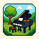 icon_nature_piano_pixel_art icon preview